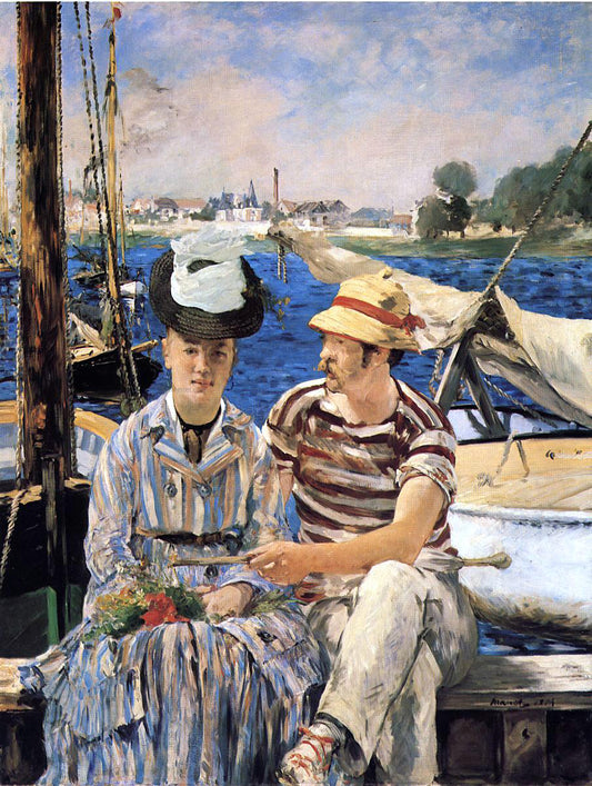  Edouard Manet Argenteuil - Hand Painted Oil Painting