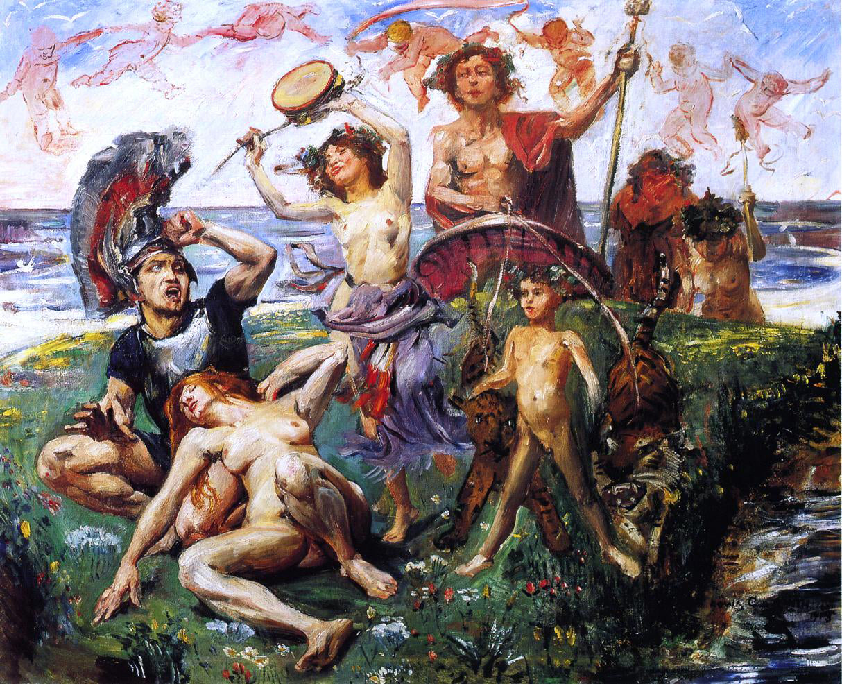 Lovis Corinth Ariadne auf Naxos - Hand Painted Oil Painting