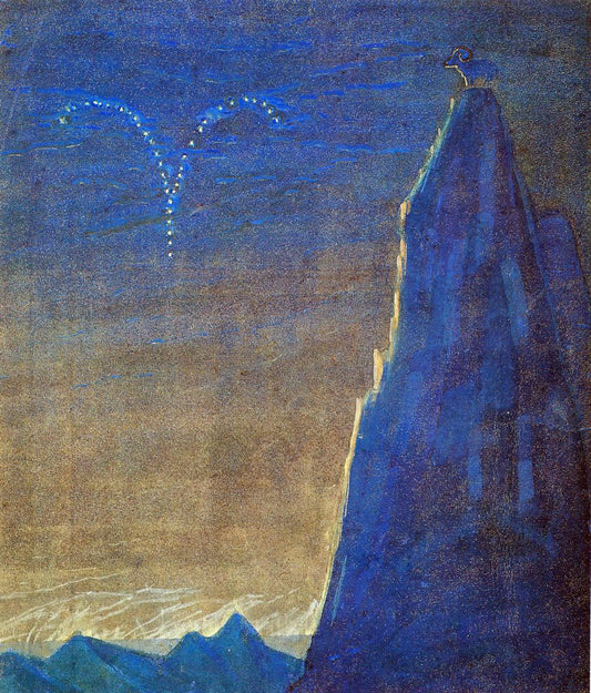  Mikalojus Ciurlionis Aries - Hand Painted Oil Painting