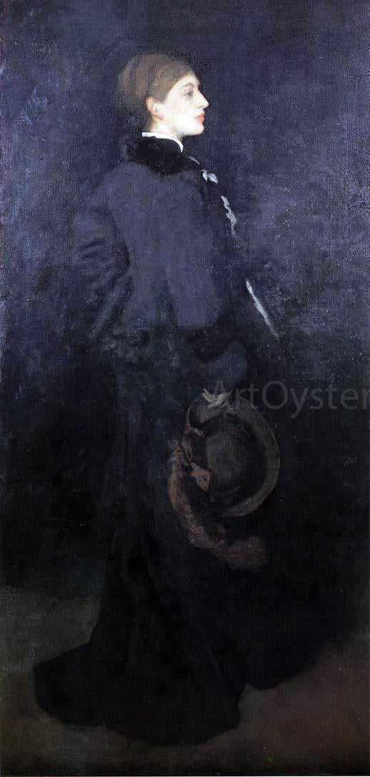  James McNeill Whistler Arrangement in Brown and Black: Portrait of Miss Rosa Corder - Hand Painted Oil Painting