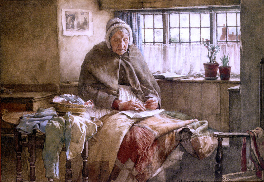  Walter Langley At Evening Time It Shall Be Light - Hand Painted Oil Painting