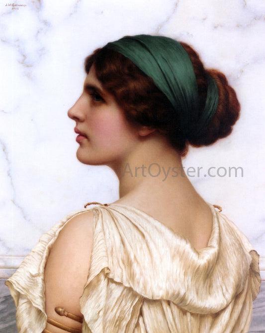  John William Godward Atalanta - Hand Painted Oil Painting