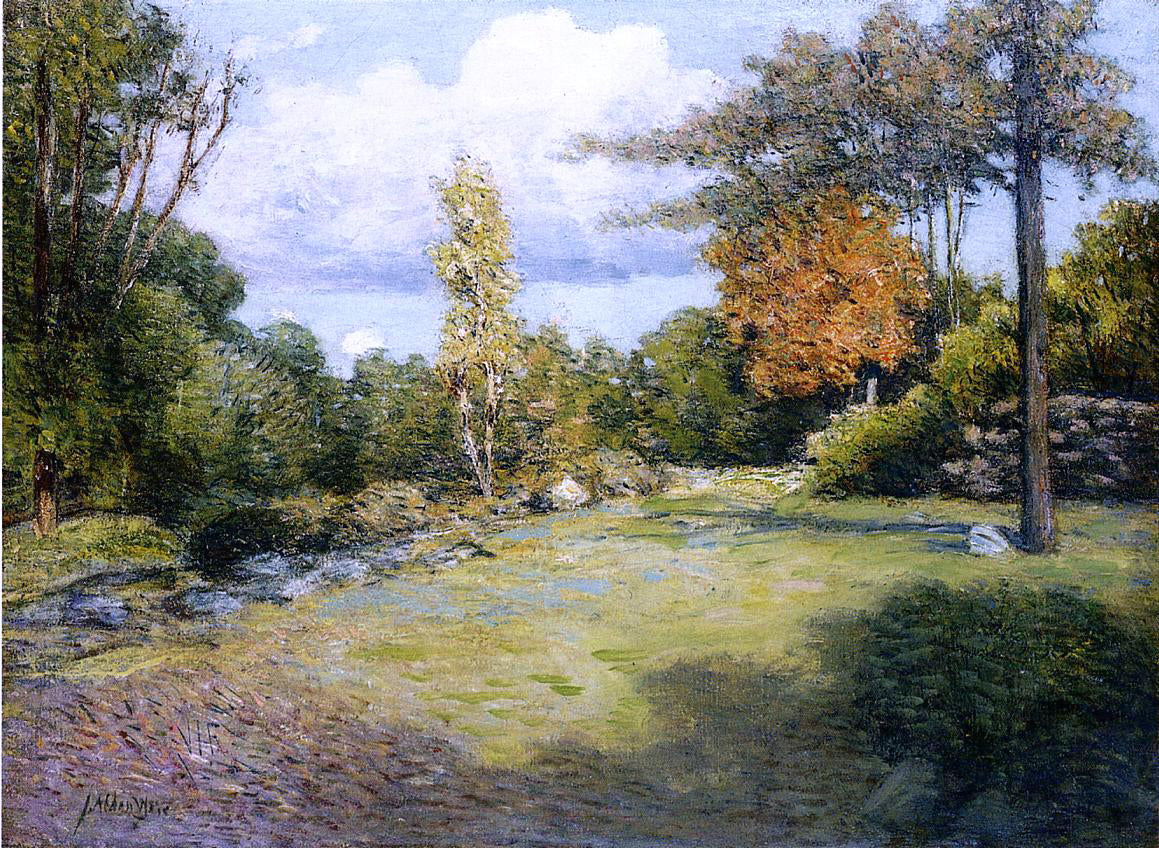  Julian Alden Weir Autumn Days - Hand Painted Oil Painting