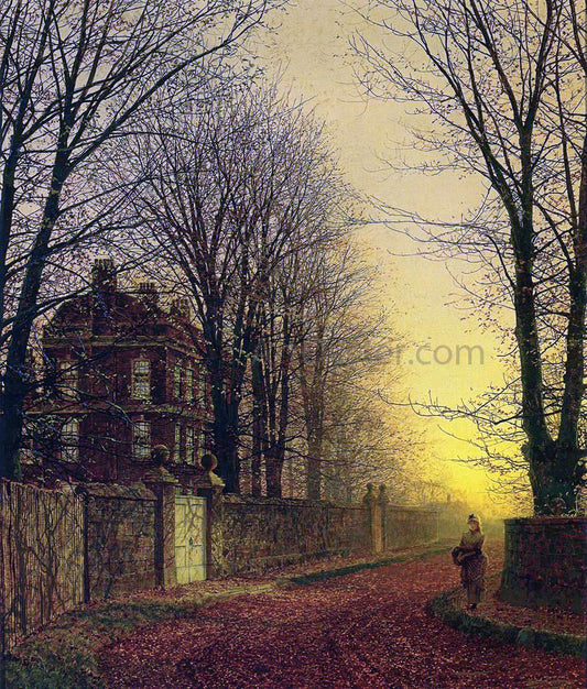  John Atkinson Grimshaw Autumn Gold - Hand Painted Oil Painting