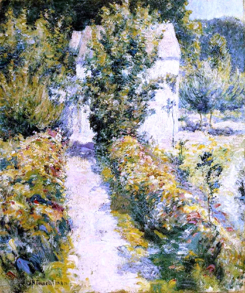  John Twachtman Azaleas - Hand Painted Oil Painting