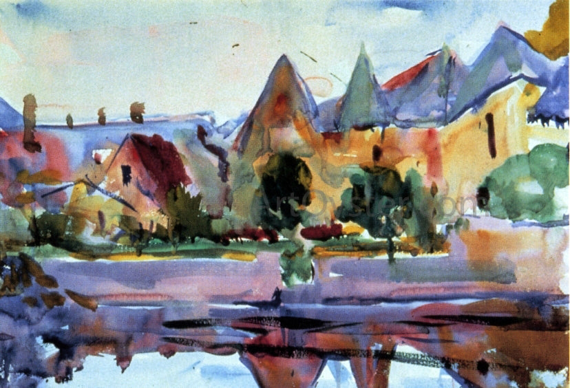  Charles Webster Hawthorne Azay-le-Rideau - Hand Painted Oil Painting