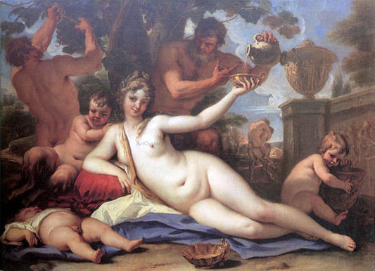  Sebastiano Ricci Bacchante - Hand Painted Oil Painting