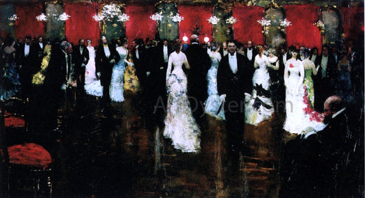  Jean-Georges Beraud Bal a la Prasidence - Hand Painted Oil Painting