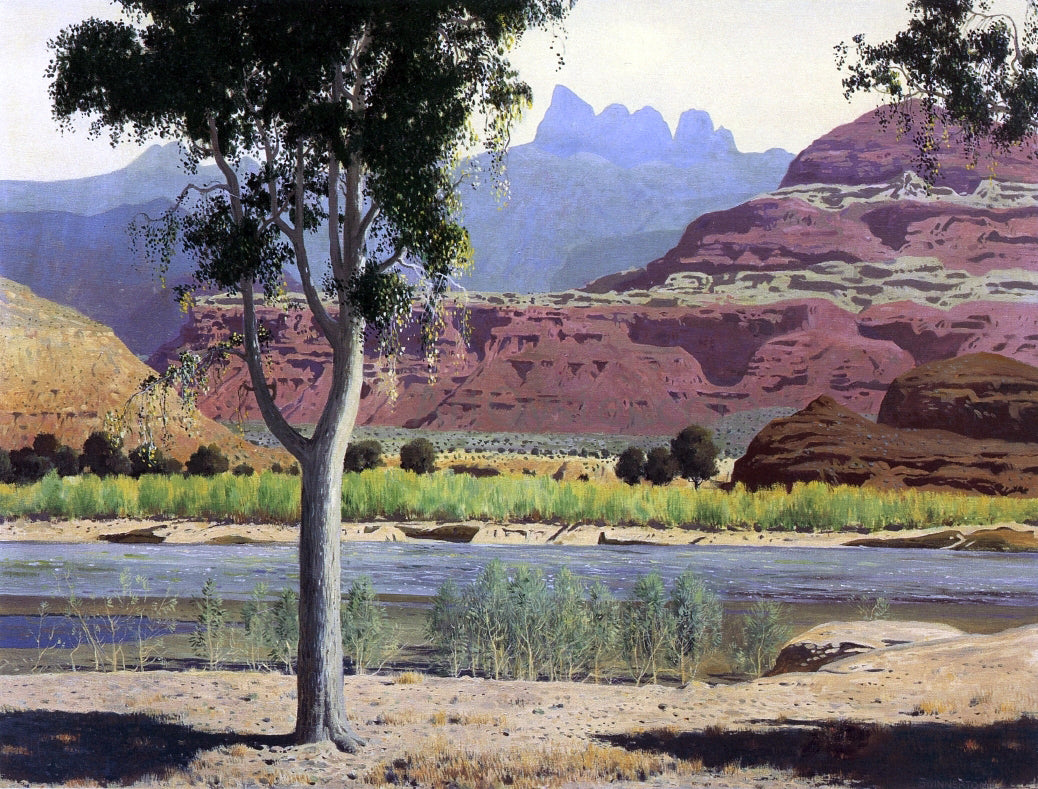  James Swinnerton Bank of the Colorado River - Hand Painted Oil Painting