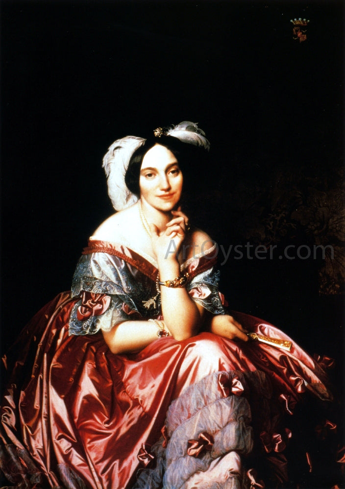  Jean-Auguste-Dominique Ingres Baronesss Betty de Rothschild - Hand Painted Oil Painting
