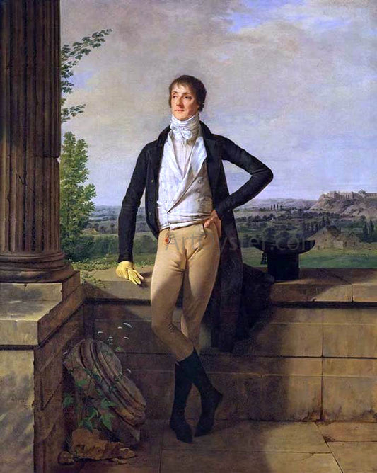  Martin Drolling Barthelemy Charles, Comte de Dreux-Nancre - Hand Painted Oil Painting