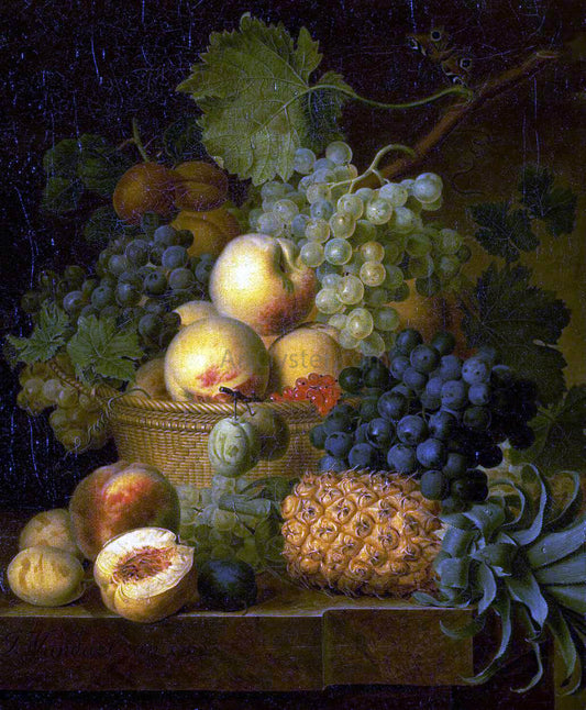  Jan Frans Van Dael Basket of Fruit - Hand Painted Oil Painting