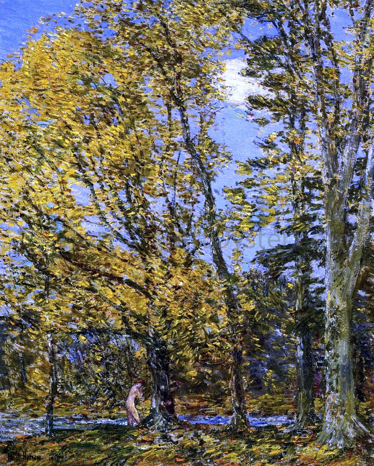  Frederick Childe Hassam Bather - Hand Painted Oil Painting