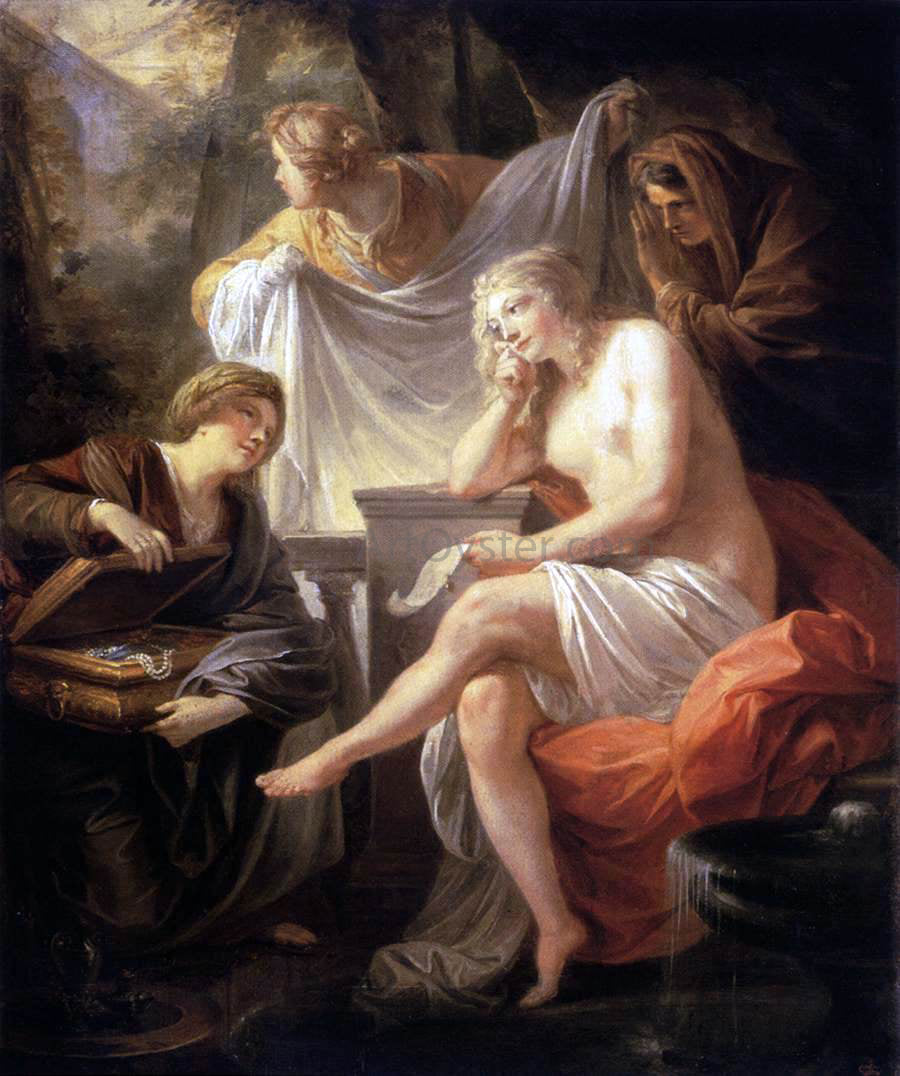  Friedrich Heinrich Fuger Bathsheba at the Bath - Hand Painted Oil Painting