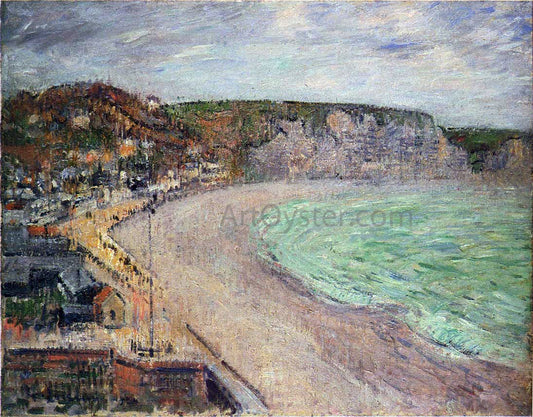  Gustave Loiseau Beach at Fecamp - Hand Painted Oil Painting