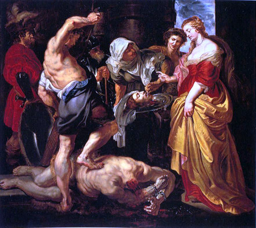  Peter Paul Rubens Beheading of St John the Baptist - Hand Painted Oil Painting