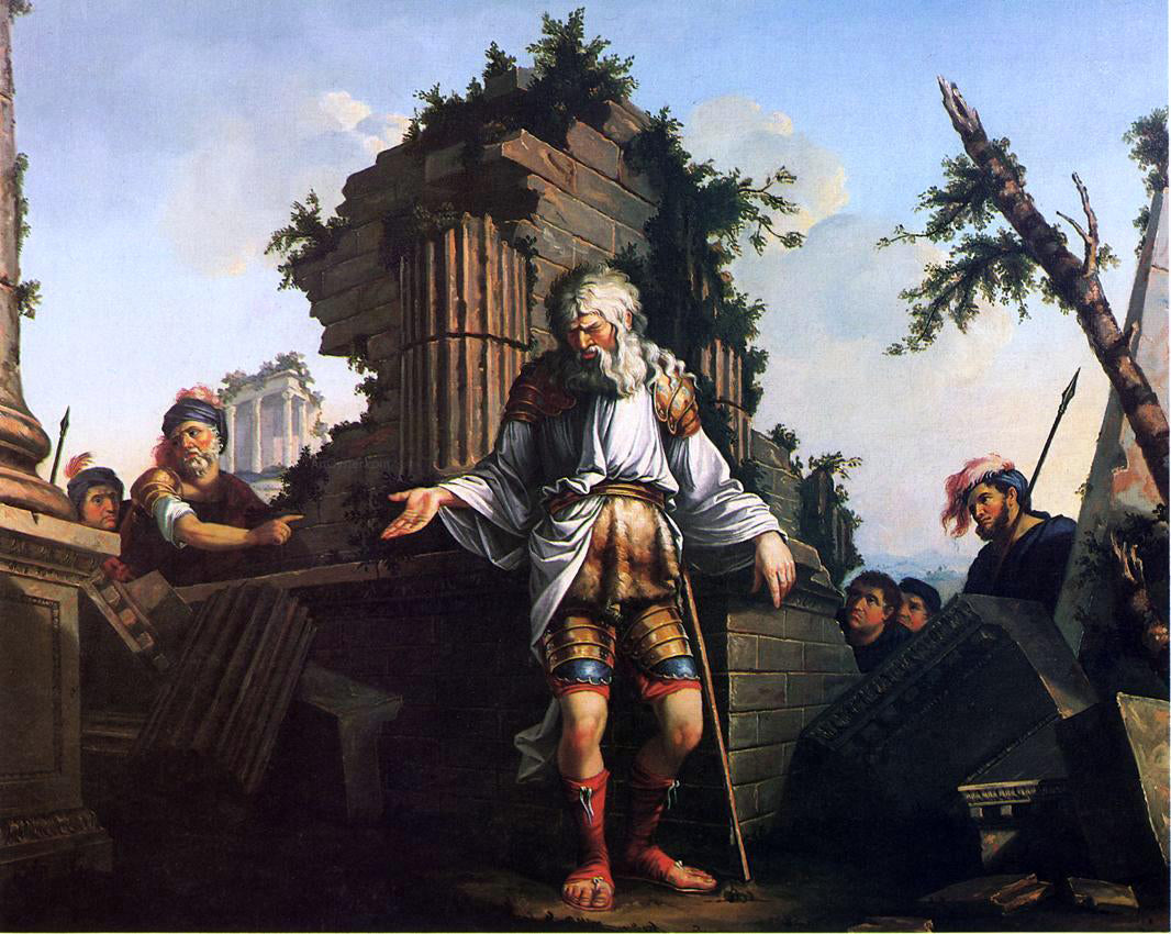  John Trumbull Belesarius - Hand Painted Oil Painting