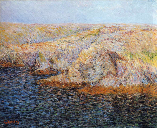  Gustave Loiseau Belle Ile - La Cote Sauvage - Hand Painted Oil Painting
