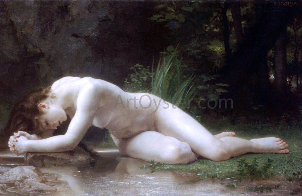  William Adolphe Bouguereau Biblis - Hand Painted Oil Painting