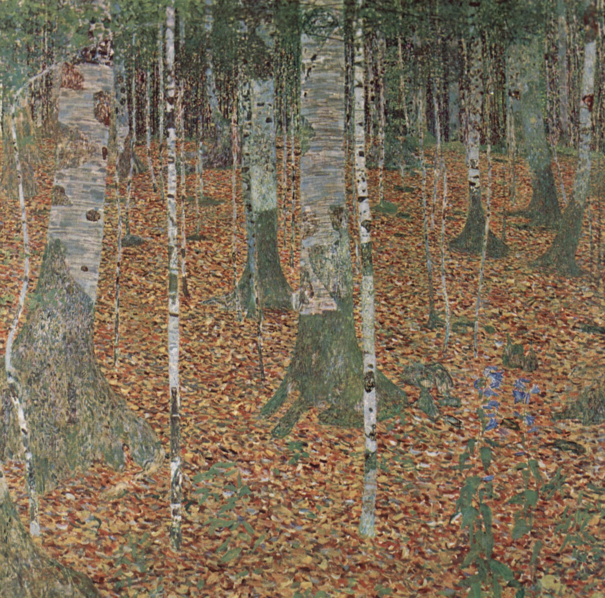  Gustav Klimt Birkenwald - Hand Painted Oil Painting