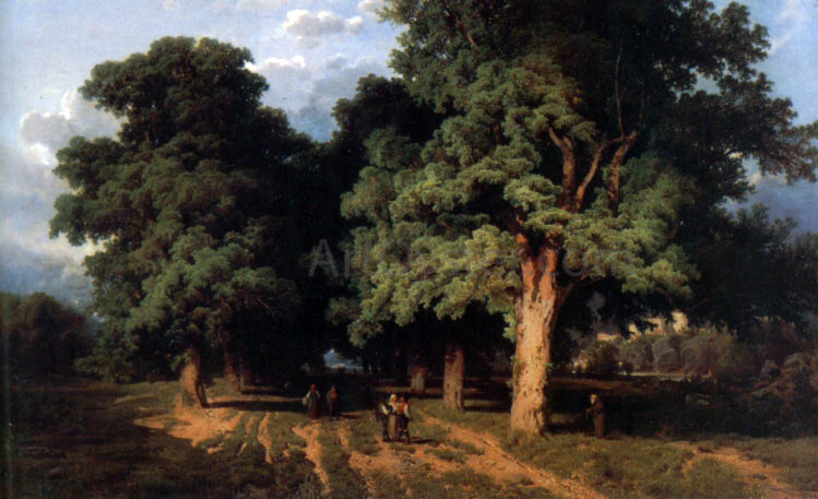  August Schaeffer Von Wienwald Blick auf die Lindenallee und Festung von Kufstein - Hand Painted Oil Painting