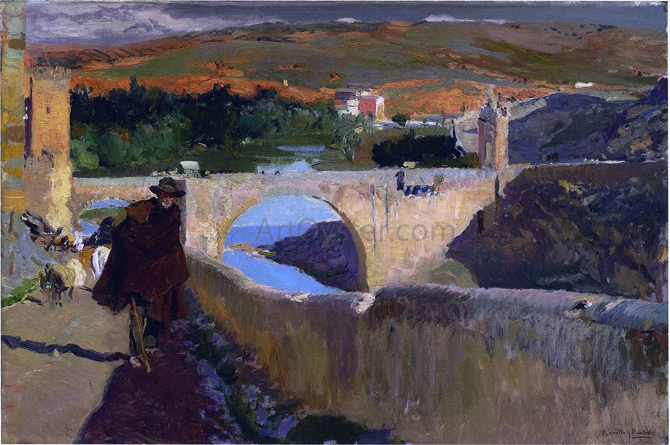  Joaquin Sorolla Y Bastida Blind Man of Toledo - Hand Painted Oil Painting