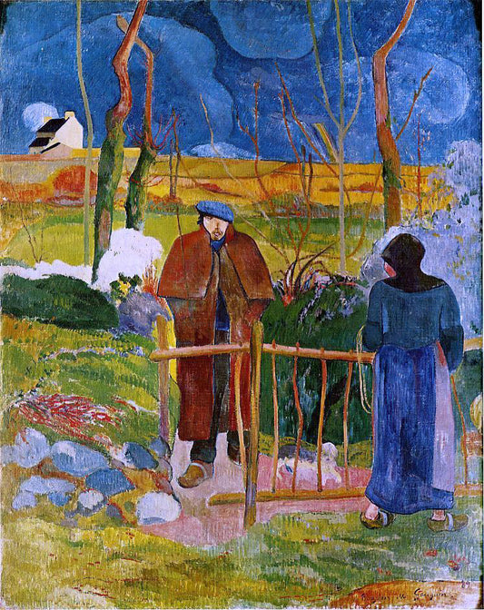  Paul Gauguin Bonjour Monsieur Gauguin - Hand Painted Oil Painting