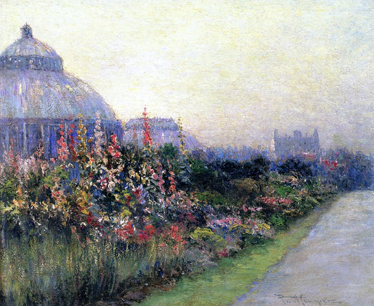  Paul Sawyier Botanical Gardens, Brooklyn - Hand Painted Oil Painting