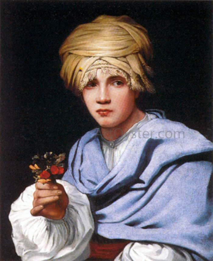  Michiel Sweerts Boy in a Turban - Hand Painted Oil Painting