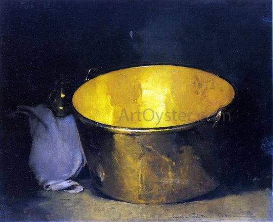  Emil Carlsen Brass and Copper - Hand Painted Oil Painting