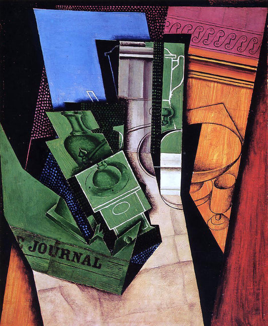  Juan Gris Breakfast - Hand Painted Oil Painting