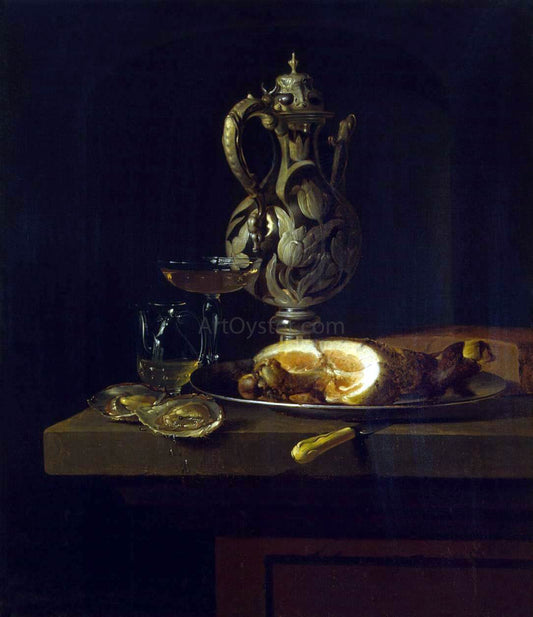  Simon Luttichuijs Breakfast with Ham - Hand Painted Oil Painting