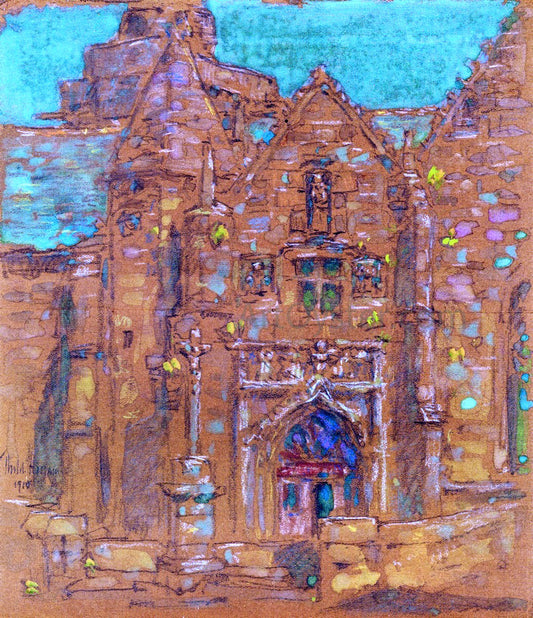  Frederick Childe Hassam Brelevenez, Lannion, Cote du Nord, France - Hand Painted Oil Painting