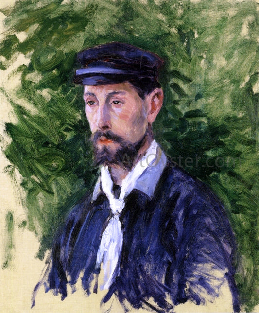  Gustave Caillebotte Bust Portrait of Eugene Lamy - Hand Painted Oil Painting