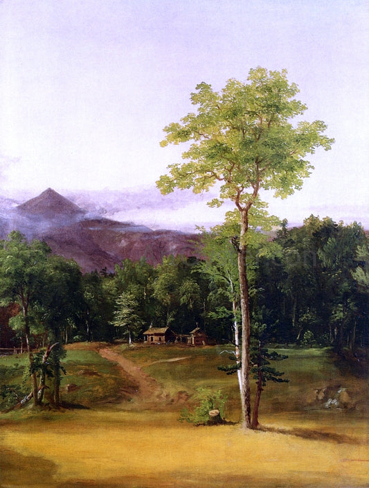 Thomas Cole Cabin in the Woods, North Conway, New Hampshire - Hand Painted Oil Painting