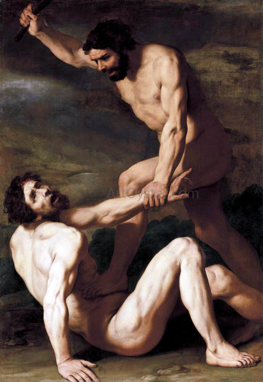  Daniele Crespi Cain Killing Abel - Hand Painted Oil Painting