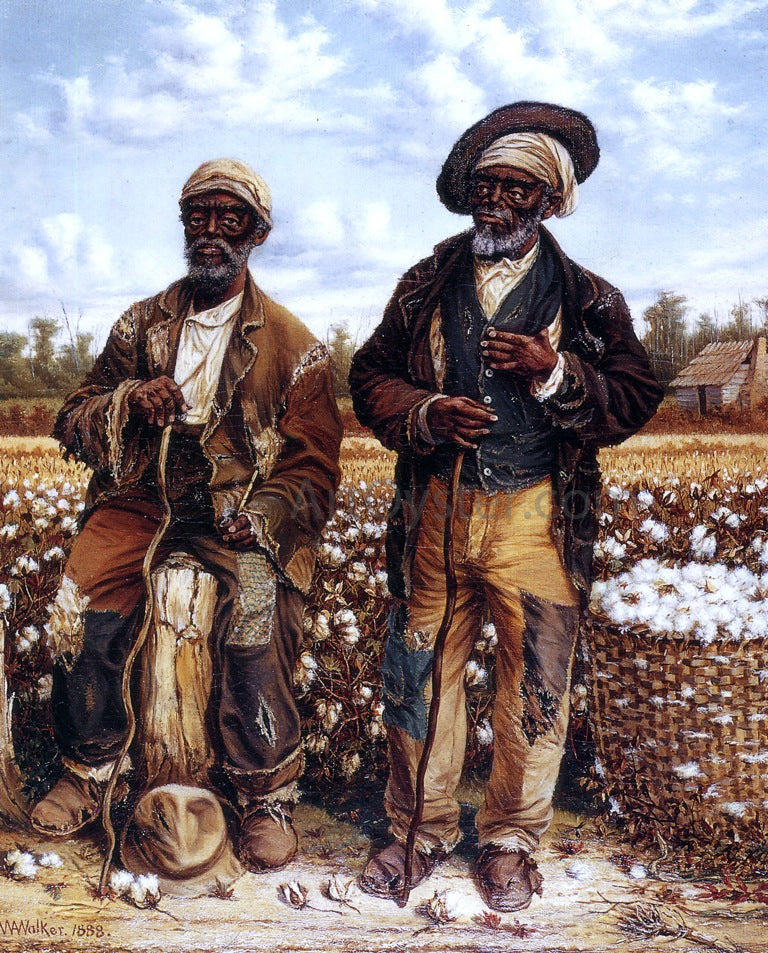  William Aiken Walker Calhoun's Slaves - Hand Painted Oil Painting