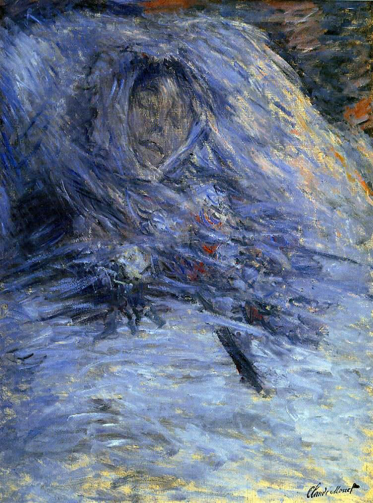  Claude Oscar Monet Camille Monet on Her Deathbed - Hand Painted Oil Painting