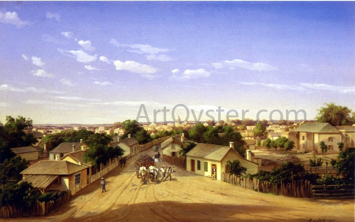  Theodore Gentilz Camp of the Lipans - Hand Painted Oil Painting