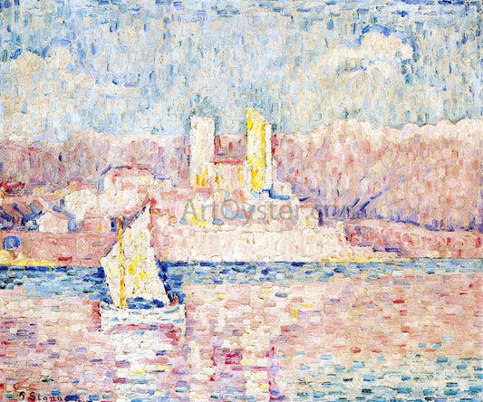  Paul Signac Cap d'Antibes - Hand Painted Oil Painting