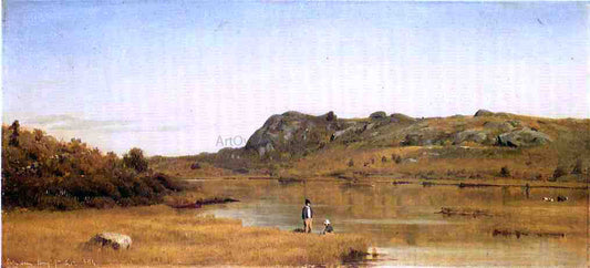  Sanford Robinson Gifford Cape Ann, Massachusetts - Hand Painted Oil Painting