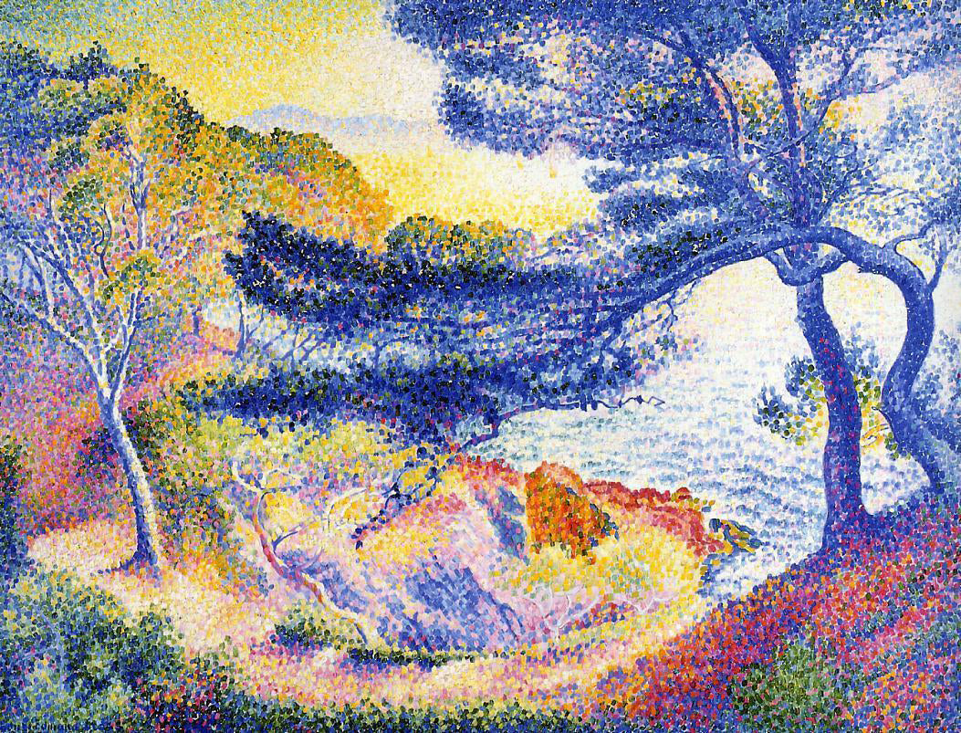  Henri Edmond Cross Cape Layet, Provence - Hand Painted Oil Painting