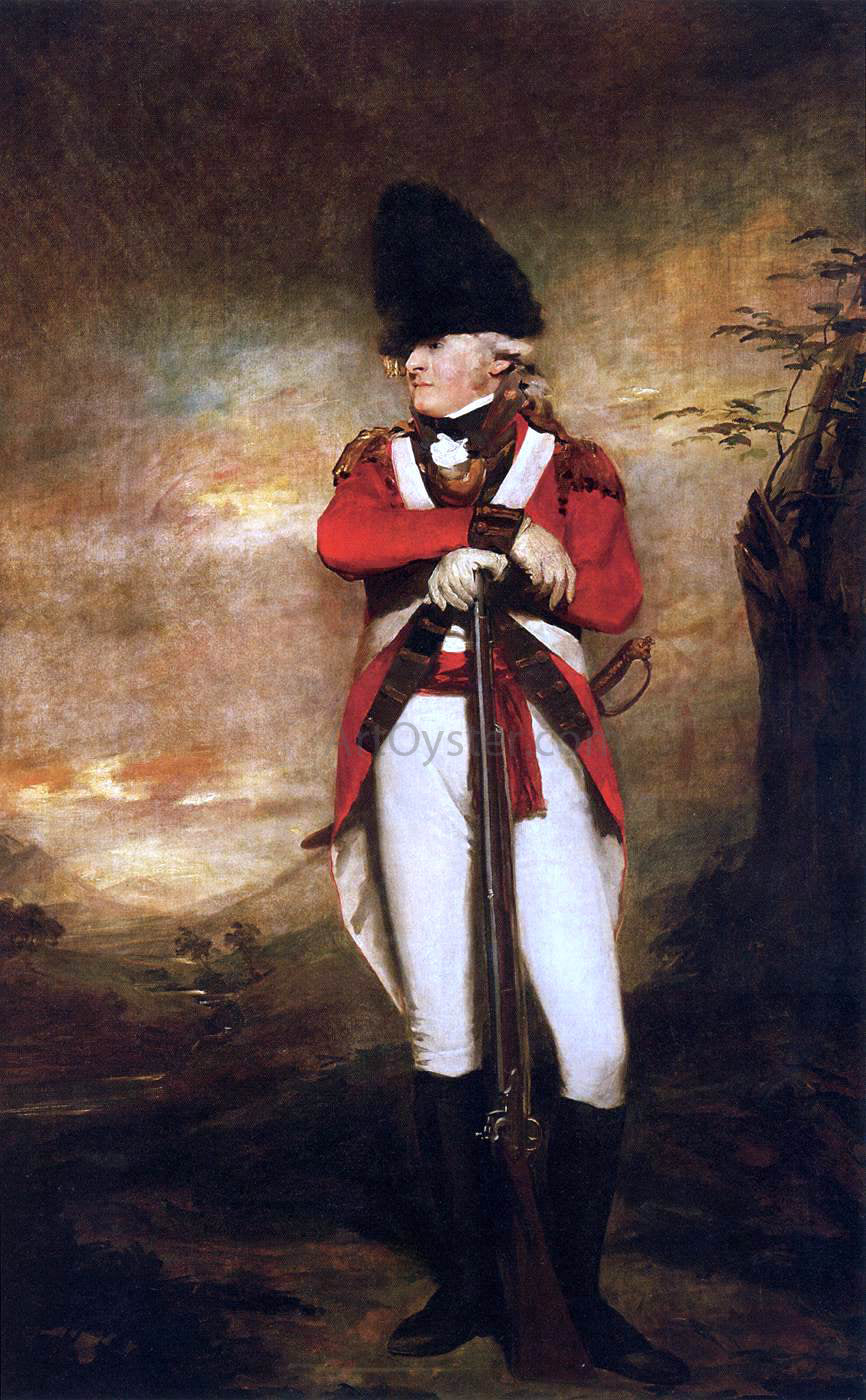  Sir Henry Raeburn Captain Hay of Spot - Hand Painted Oil Painting