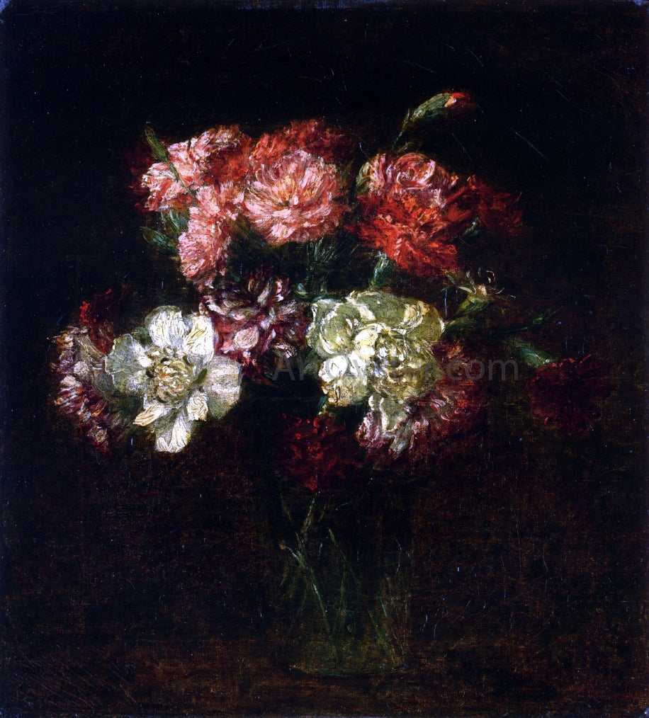  Henri Fantin-Latour Carnations - Hand Painted Oil Painting