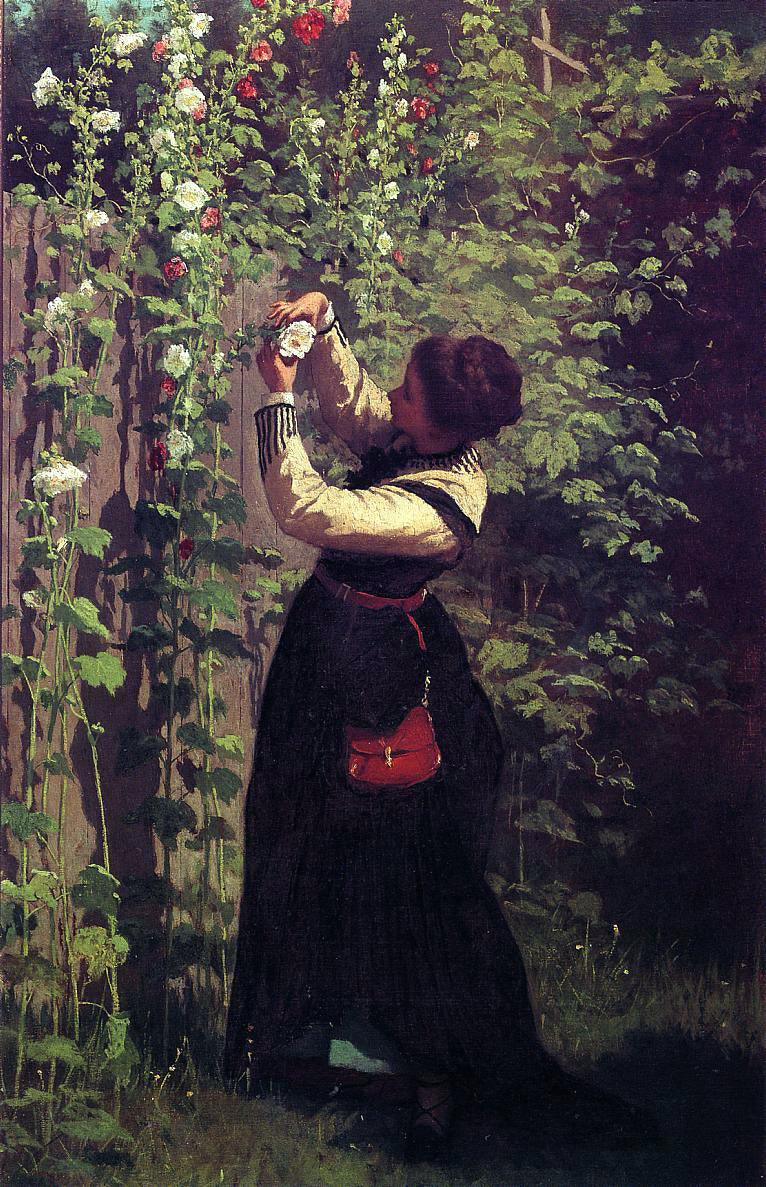  Eastman Johnson Catching the Bee - Hand Painted Oil Painting