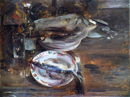  Lovis Corinth Cat's Breakfast - Hand Painted Oil Painting