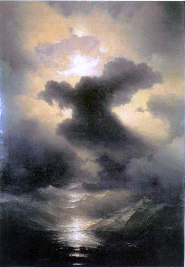 Ivan Constantinovich Aivazovsky Chaos (anno mundi) - Hand Painted Oil Painting