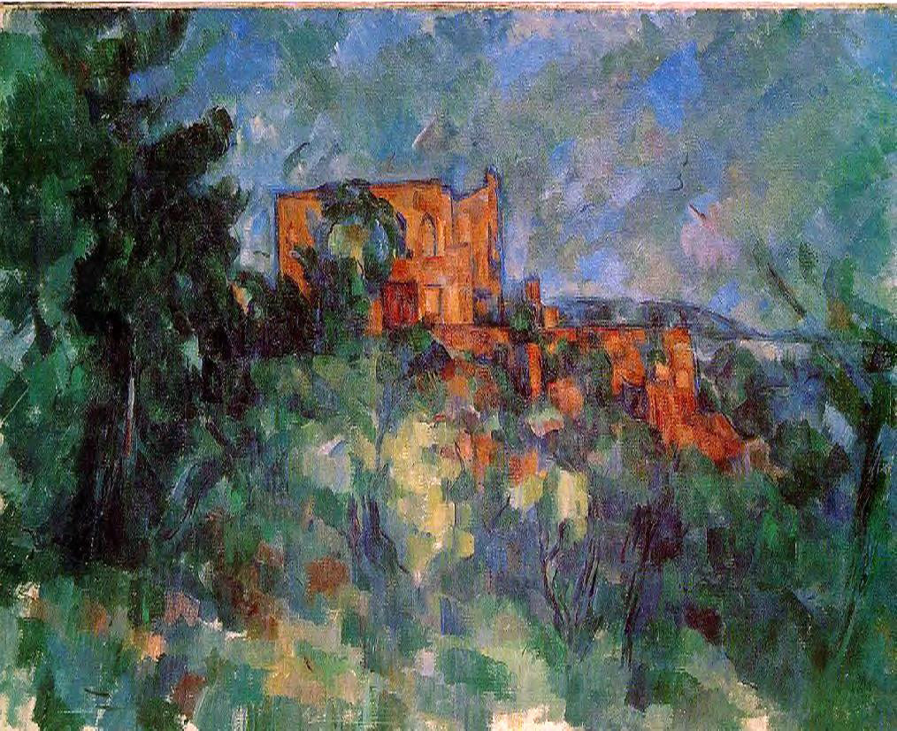  Paul Cezanne Chateau Noir - Hand Painted Oil Painting