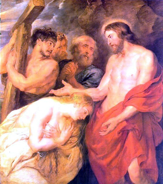  Peter Paul Rubens Christ and Mary Magdalene - Hand Painted Oil Painting