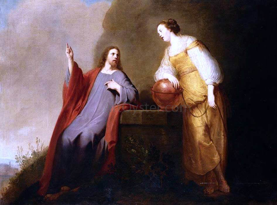  Pieter De Grebber Christ and the Woman of Samaria - Hand Painted Oil Painting